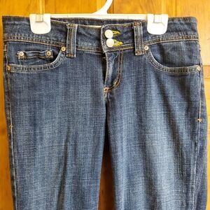 Flying‎ Monkey Jeans Sz 5 Dark Wash Style # L1045 Made in USA